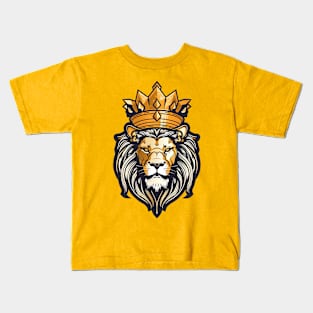 Lion king of the jungle Kids T-Shirt